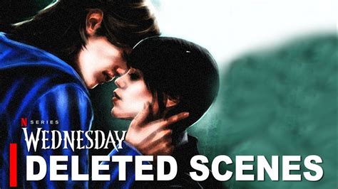 wednesday and xavier kiss|wednesday and tyler kiss.